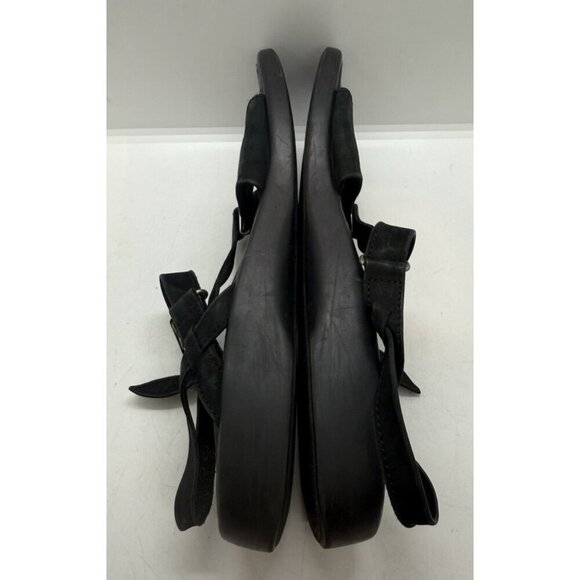 Solidus Luftpoister Natura Leather Sandals Black 8.5G US 10.5/11 Germany Straps - Picture 6 of 9